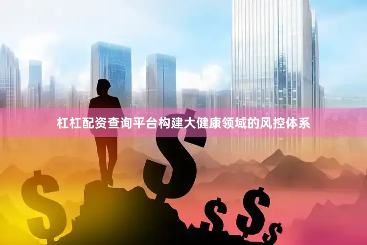 杠杠配资查询平台构建大健康领域的风控体系