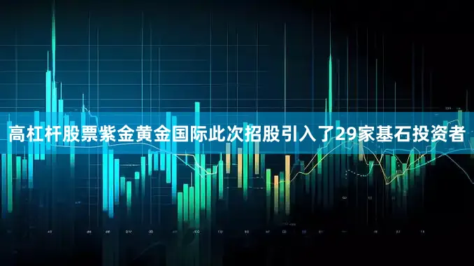 高杠杆股票紫金黄金国际此次招股引入了29家基石投资者